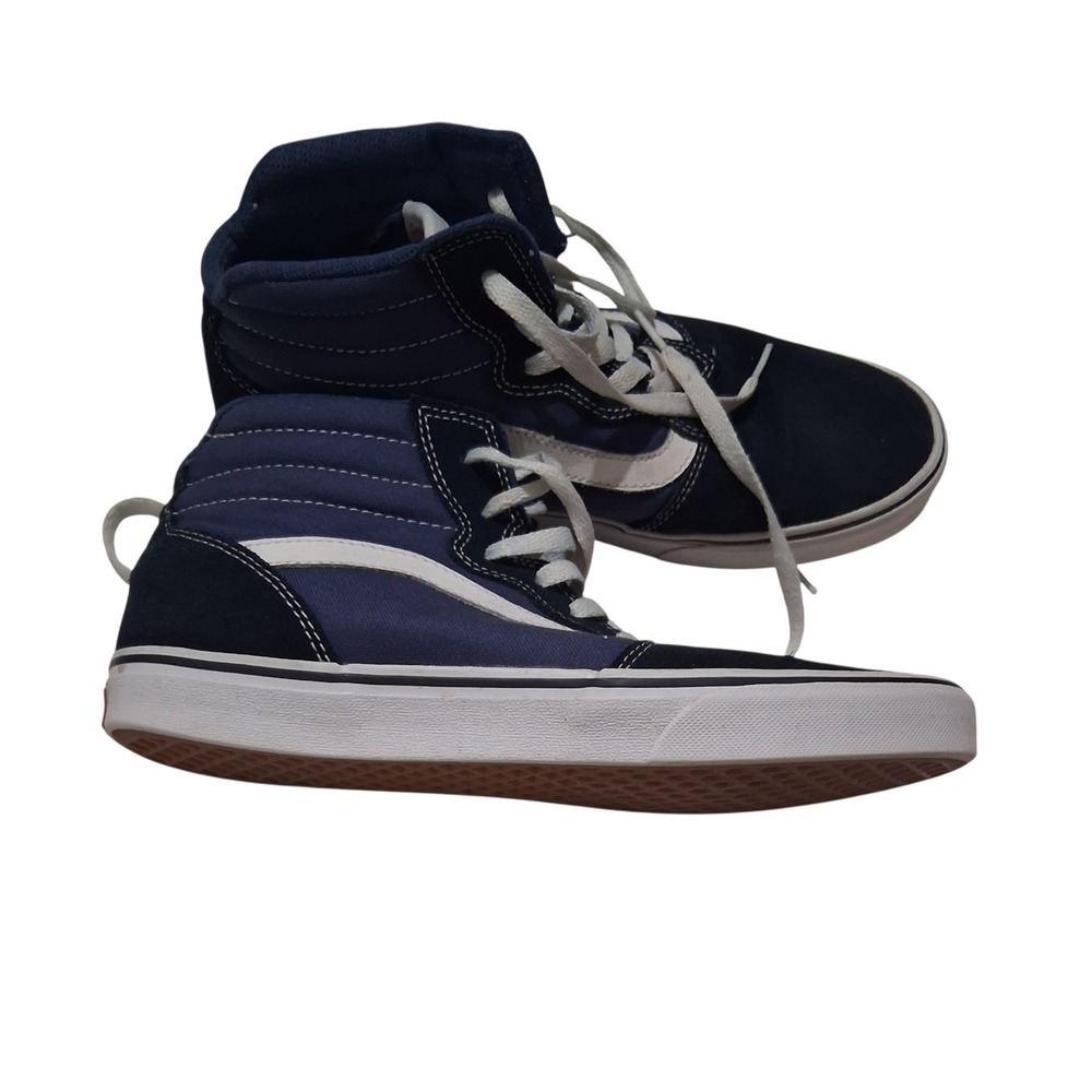 VANS Size 10 Sk8-Hi Off The Wall Blue VN0A32R2MXQ - Picture 3 of 14